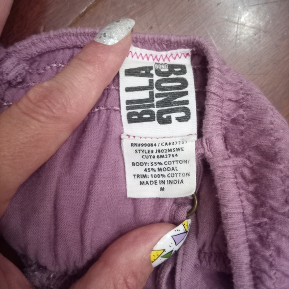 Billabong Purple Lace Trim Chemise - Picture 2 of 3